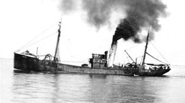 Pre-war fishing trawler Lois